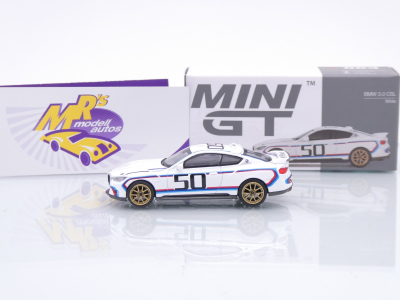 Preview: TSM MINI GT MGT00863-L # BMW M4 (G82) 3.0 CSL 2023 LHD " 50 Jahre M Power " 1:64