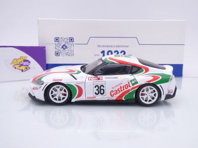 Preview: Solido S1809007 # Toyota GR Supra #36 Baujahr 2024 " Castrol Racing Tribute " 1:18