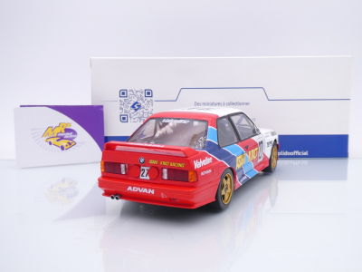 Preview: Solido S1801529 # BMW M3 E30 #27 JTCC 1986 " Kawamoto - Reid / Asahi Kiko " 1:18
