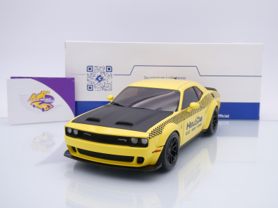 Solido S1805716 # Dodge Challenger SRT Hellcat Baujahr 2023 " New York Taxi " 1:18