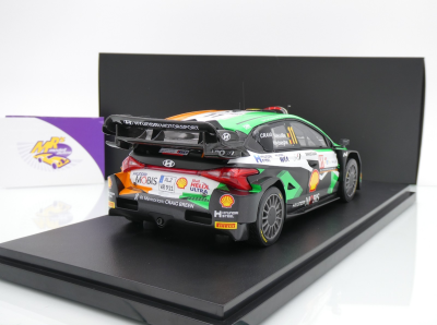 Preview: Top Speed TS0616 # Hyundai i20 N #11 Rallye Kroatien 2023 " Neuville  WRT " 1:18