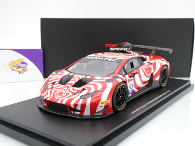 Top Speed TS0626 # Lamborghini Huracan GT3 #93 12h Bathurst 2024 " Wall  Racing " 1:18