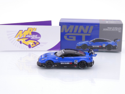 Preview: TSM MINI GT MGT01124-L # Nissan Skyline GT-R R35 2025 LHD " Liberty Walk " 1:64
