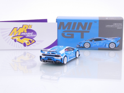 Preview: TSM MINI GT MGT01055-R # Lamborghini Huracan GT LB-Works RHD " GRAVITY " 1:64