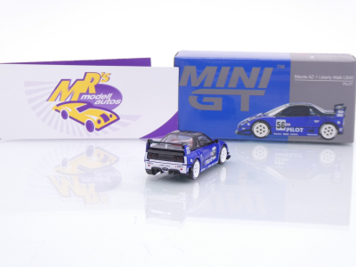 Preview: TSM MINI GT MGT01047-R # Mazda AZ-1 LB40 Liberty Walk RHD " PILOT PEN " 1:64