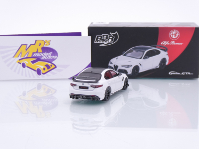 Preview: BBR Models BBRDIE6426 # Alfa Romeo Giulia GTAM Baujahr 2021 " weiß " 1:64