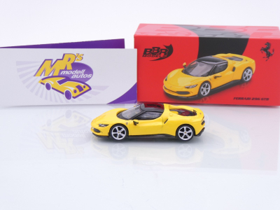 Preview: BBR Models BBRFER64005 # Ferrari 296 GTB Baujahr 2024 " Giallo Modena " 1:64
