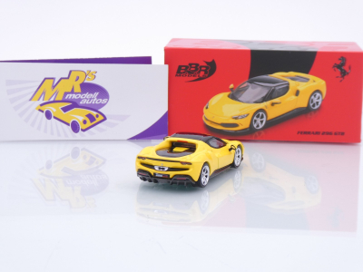 Preview: BBR Models BBRFER64005 # Ferrari 296 GTB Baujahr 2024 " Giallo Modena " 1:64