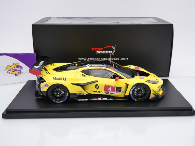 Preview: Top Speed TS0630 # Chevrolet Corvette Z06 GT3.R 24h Daytona 2025 " Pratt Miller Motorsports " 1:18