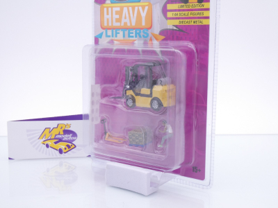 Preview: American Diorama AD-2431 # Gabelstapler / Figuren Set " Heavy Lifters " 1:64