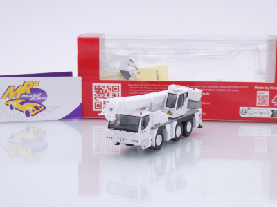 Herpa 319485 # Liebherr 3-achs Mobilkran LTM 1045/1 weiß " Liebherr " 1:87