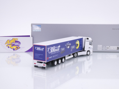 Preview: Herpa 959735 # Mercedes-Benz Actros Koffer-Sattelzug " Schmidt / Pac-Man " 1:87