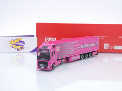 Herpa 319836 # Volvo FH GL Kühlkoffer-Sattelzug " Transwhite Pink Panther " 1:87