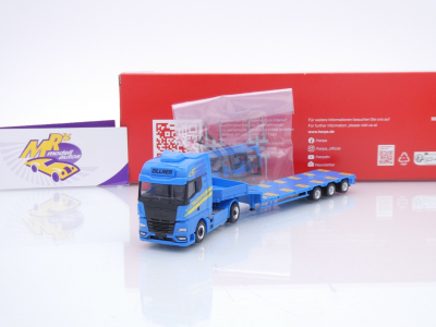 Herpa 320047 # MAN TGX GX Semitieflader-Sattelzug " Zillner Logistik " 1:87