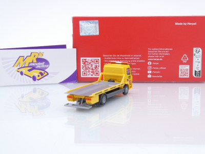 Preview: Herpa 319843 # Mercedes-Benz Atego 13 Plateau-Abschlepp-LKW " Jäger Abschleppdienst "1:87
