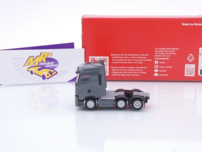 Preview: Herpa 315104-004 # Renault T Facelift 6x2 3-achs Zugmaschine " dunkelgrau " 1:87
