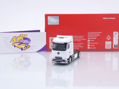 Herpa 320191 # Mercedes-Benz eActros 600 2-achs Zugmaschine " weiß " 1:87