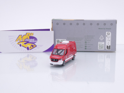 Herpa 700887 # Mercedes-Benz Sprinter Kasten HD " Bundeswehr / Feuerwehr " 1:87