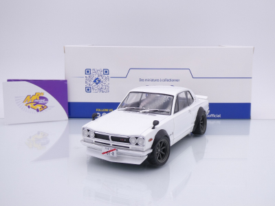 Solido S1813001 # Nissan Skyline C10 Baujahr 1979 weiß " Hakosuka Solido Works " 1:18
