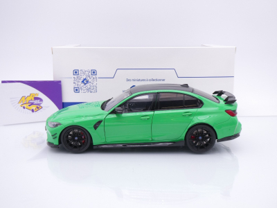 Preview: Solido S1814302 # BMW M3 (G80) Performance Parts Baujahr 2024 " Signalgrün " 1:18