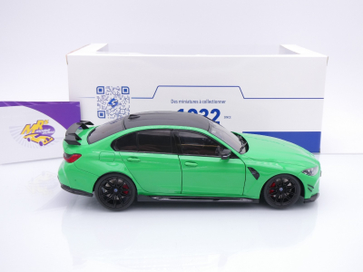 Preview: Solido S1814302 # BMW M3 (G80) Performance Parts Baujahr 2024 " Signalgrün " 1:18