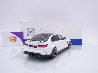 Preview: Solido S1814301 # BMW M3 (G80) Performance Parts Baujahr 2024 " Alpinaweiß " 1:18