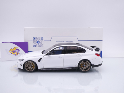 Preview: Solido S1814301 # BMW M3 (G80) Performance Parts Baujahr 2024 " Alpinaweiß " 1:18