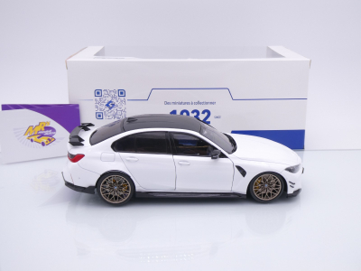 Preview: Solido S1814301 # BMW M3 (G80) Performance Parts Baujahr 2024 " Alpinaweiß " 1:18