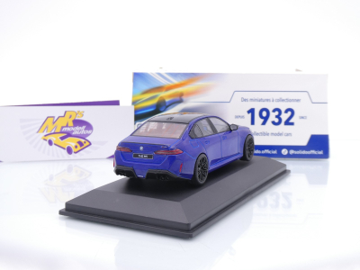 Preview: Solido S4317551 # BMW M5 (G90) M Performance Baujahr 2025 " Marina Bay Blue " 1:43