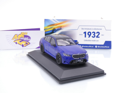 Preview: Solido S4317551 # BMW M5 (G90) M Performance Baujahr 2025 " Marina Bay Blue " 1:43