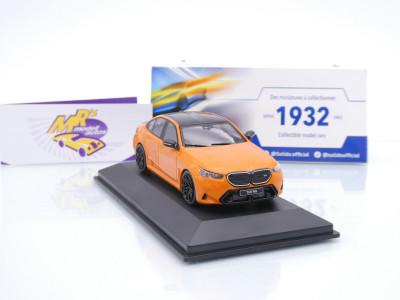 Preview: Solido S4317552 # BMW M5 (G90) M Performance Baujahr 2025 " Orange III UNI " 1:43