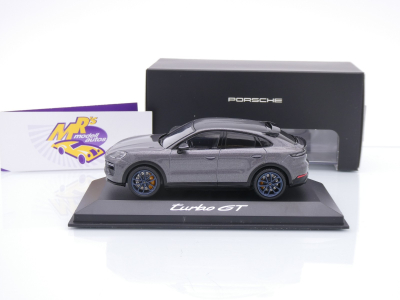 Preview: Solido WAP0200330RCAY # Porsche Cayenne Turbo GT Baujahr 2024 " graumetallic " 1:43