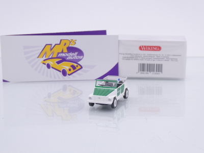 Wiking 0040 47 # Volkswagen VW 181 Kübelwagen Baujahr 1969-80 " Polizei " 1:87