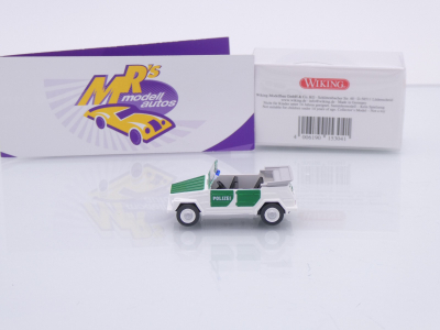 Preview: Wiking 0040 47 # Volkswagen VW 181 Kübelwagen Baujahr 1969-80 " Polizei " 1:87