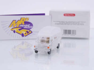 Wiking 0267 03 # Mercedes-Benz 207 D Wohnmobil Baujahr 1982 " transparent " 1:87