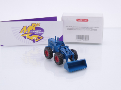 Preview: Wiking 0651 11 # Hanomag B11 Radlader Baujahr 1964-72 " Azurblau " 1:87