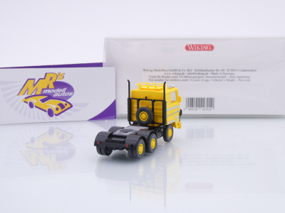 Preview: Wiking 0509 04 # Ford Transcontinental Zugmaschine Baujahr 1975-84 " gelb " 1:87