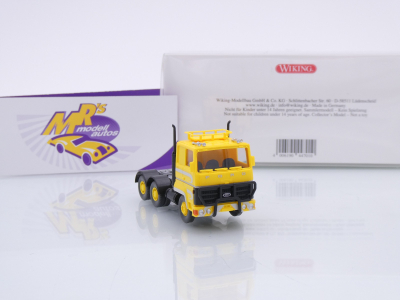 Preview: Wiking 0509 04 # Ford Transcontinental Zugmaschine Baujahr 1975-84 " gelb " 1:87