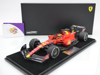 Looksmart LS18F1047 # Ferrari F1-23 F1 #16 4th Italien GP 2023 " Charles Leclerc " 1:18