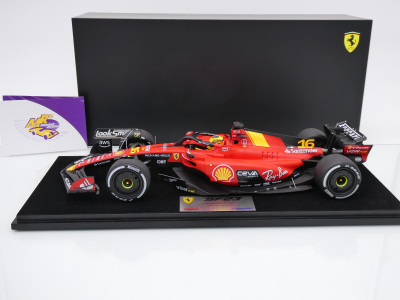 Preview: Looksmart LS18F1047 # Ferrari F1-23 F1 #16 4th Italien GP 2023 " Charles Leclerc " 1:18