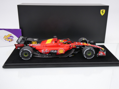 Preview: Looksmart LS18F1047 # Ferrari F1-23 F1 #16 4th Italien GP 2023 " Charles Leclerc " 1:18