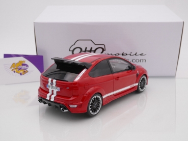 Preview: Ottomobile OT1007 # Ford Focus RS Mk 2 Le Mans Edition Baujahr 2010 " rot-weiß " 1:18
