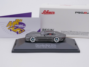 Preview: Schuco Pro.R64 20018 # Mercedes Benz AMG Vision GT " dunkelsilbermetallic " 1:64