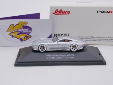 Preview: Schuco Pro.R64 20016 # Mercedes Benz AMG Vision GT " silbermetallic " 1:64