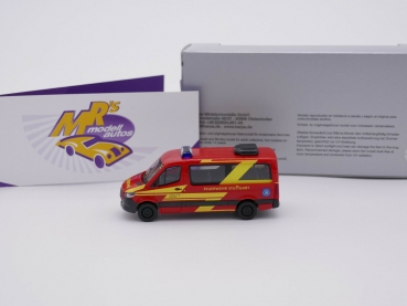 Preview: Herpa 945141 # Mercedes Benz Sprinter Einsatzfahrzeug Feuerwehr Stuttgart 1:87