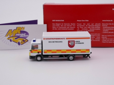 Preview: Herpa 096560 # MAN TGL Koffer-Lkw Katastrophenschutz SEG Betreuung Storma 1:87