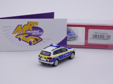 Preview: Herpa 096621 # Volkswagen Touareg Einsatzfahrzeug " Technisches Hilfswerk " 1:87