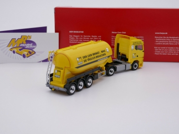 Preview: Herpa 314534 # MAN TGX GM Eutersilo-Sattelzug " Silo Melmer / Friends " 1:87 NEU
