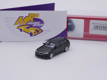 Herpa 420983 # BMW Alpina B3 Touring " brillantschwarz-gold " 1:87 TOP NEUHEIT