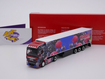 Herpa 313704 # MAN TGX XXL Kühlkoffer-Sattelzug " Früchte Widmann " 1:87 NEUHEIT